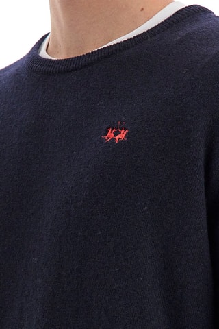 Pull - La Martina - Bleu marine