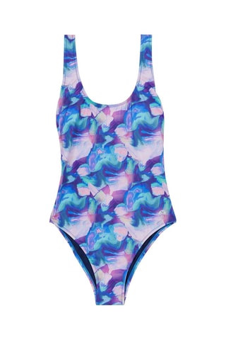 Maillot 1 pièce Bleu et violet - Bleu et violet