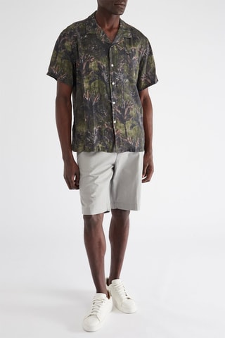 Chemise en lin - Harmont & Blaine - Noir et vert