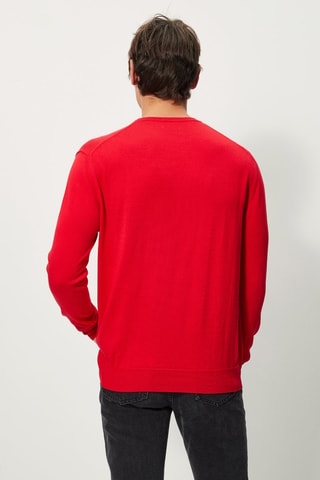 Pull - La Martina - Rouge