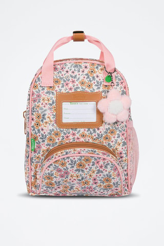 Sac à dos Héloïse - Marron clair et rose