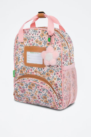 Sac à dos Héloïse - Marron clair et rose