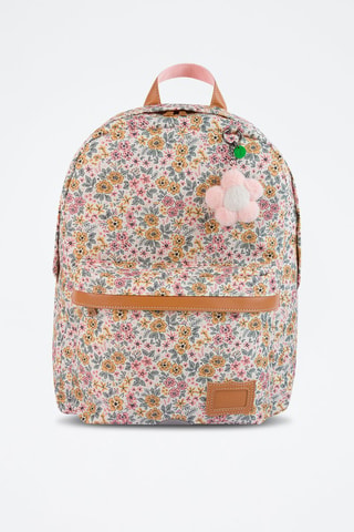 Sac à dos Héloïse - Marron clair et rose