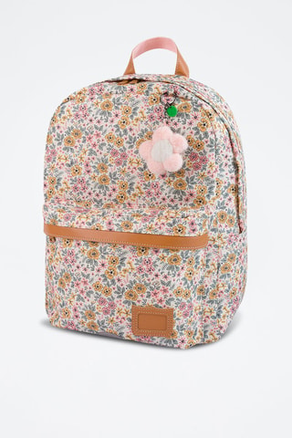Sac à dos Héloïse - Marron clair et rose