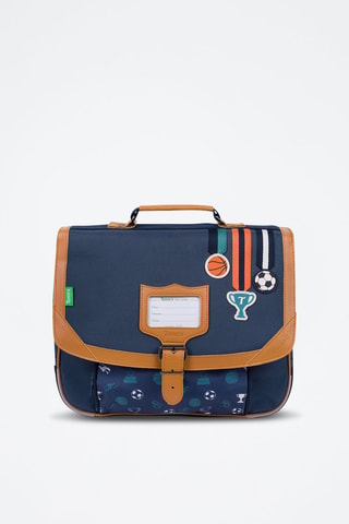 Cartable Paco - Bleu marine