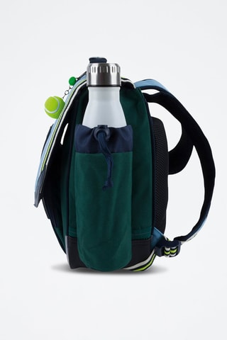 Cartable Valentin - Bleu et vert foncé