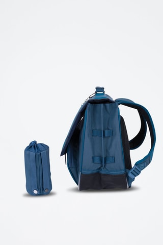 Cartable Merlin - Bleu cobalt