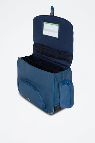 Cartable Merlin - Bleu cobalt
