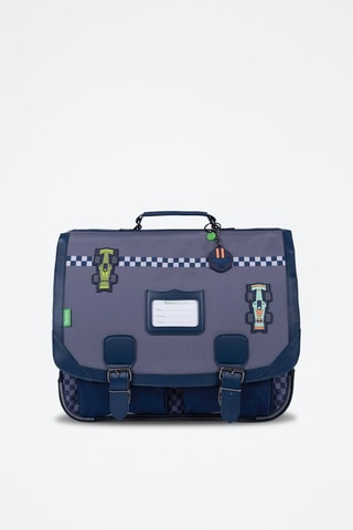 Cartable Romain - Bleu marine