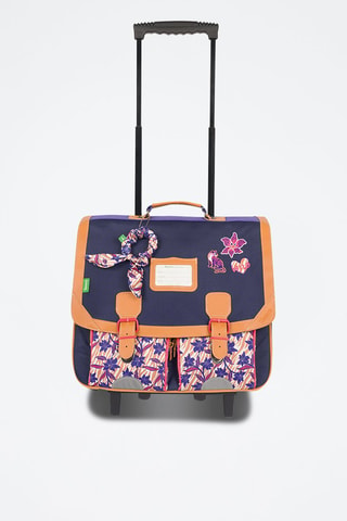 Cartable à roulettes Maïna - Violet
