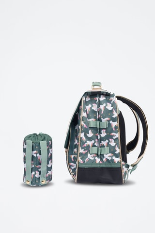 Cartable Noémie - Vert foncé