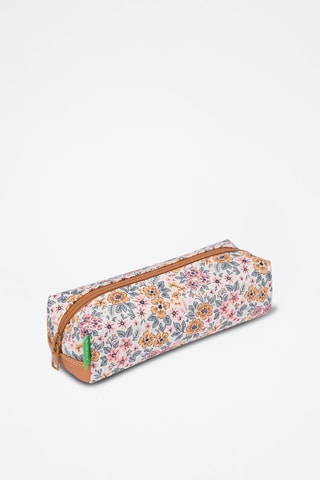 Trousse Héloïse - Marron clair et rose