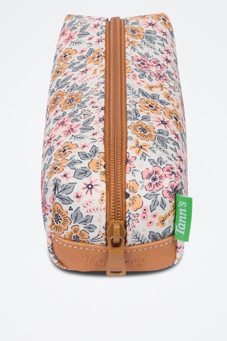 Trousse Héloïse - Marron clair et rose