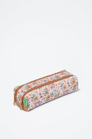 Trousse Héloïse - Marron clair et rose