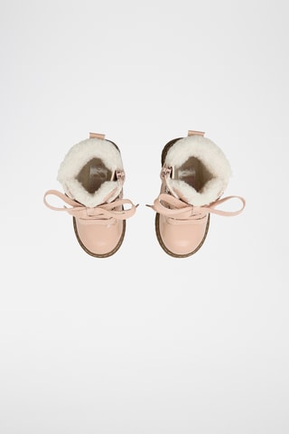 Bottines fourrées - Ecru
