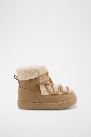 Bottines fourrées - Beige