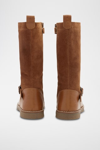 Bottines en cuir - Marron