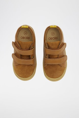 Baskets en cuir - Marron