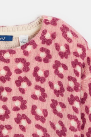 Pull - Rose et blanc - Okaïdi
