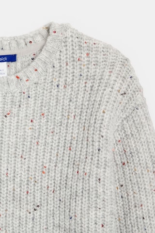 Pull - Gris clair chiné - Okaïdi