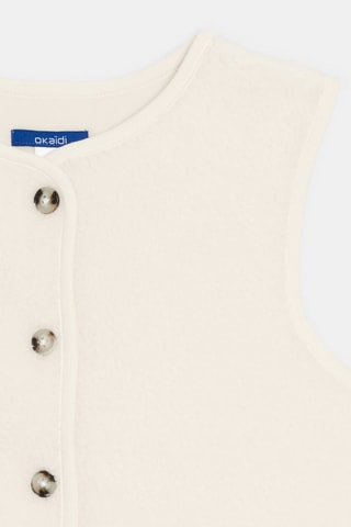 Gilet sans manches - Ecru - Okaïdi