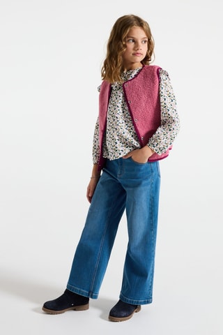 Gilet réversible sans manches - Violet - Okaïdi