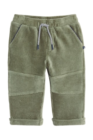 Pantalon en velours - Vert olive