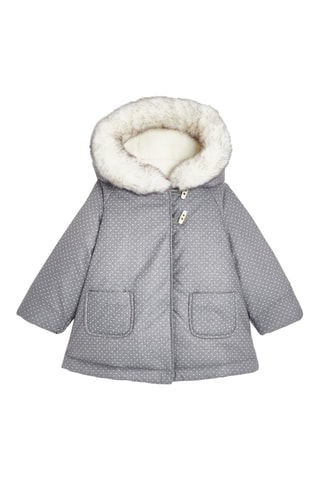 Parka à capuche - Gris - Obaibi - Okaïdi