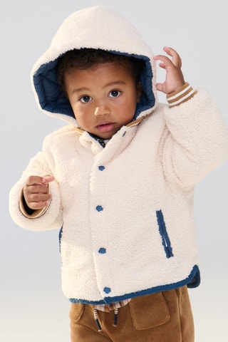 Veste à capuche - Bleu foncé