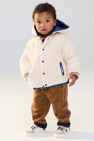 Veste à capuche - Bleu foncé