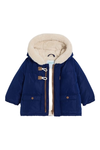 Veste à capuche - Bleu foncé