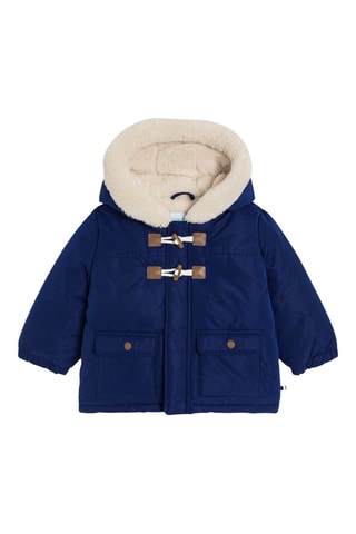 Veste à capuche - Bleu foncé