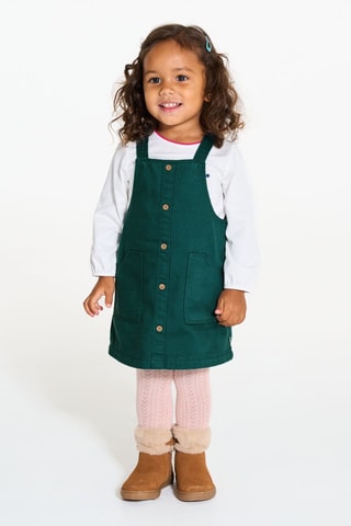 Robe-salopette - Vert - Obaïbi