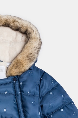 Combipilote à capuche - Bleu marine
