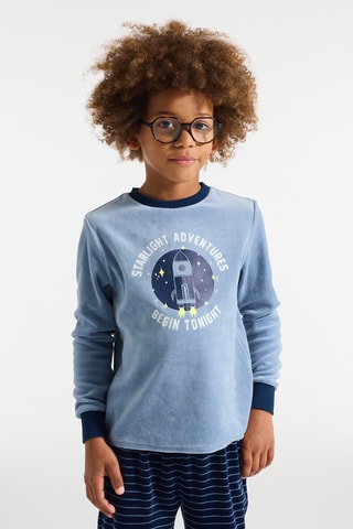Pyjama - Bleu-gris clair - Okaïdi