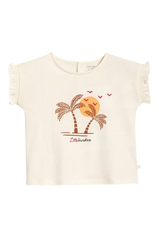 T-shirt - Écru - Obaibi