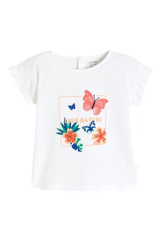 T-shirt - Blanc - Obaibi