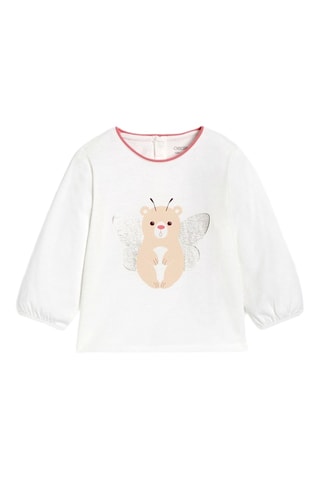T-shirt - Ecru - Okaïdi