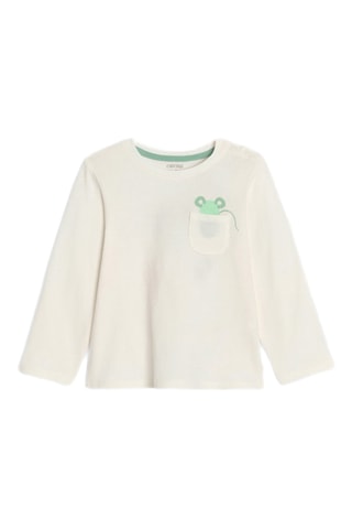 T-shirt - Ecru - Okaïdi