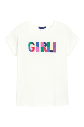 T-shirt - Blanc - Okaïdi