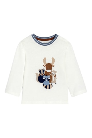 T-shirt - Ecru - Okaïdi
