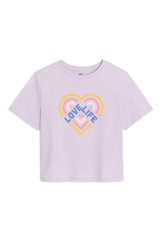 T-shirt - Violet - Okaïdi