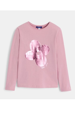 T-shirt - Vieux rose - Okaïdi