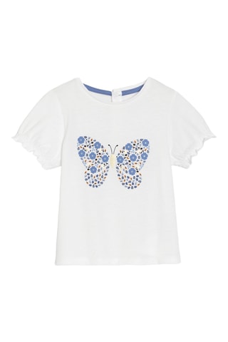 T-shirt - Blanc - Okaïdi