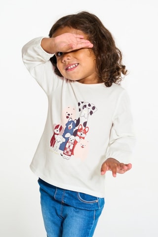 T-shirt - Ecru - Obaïbi - Okaïdi