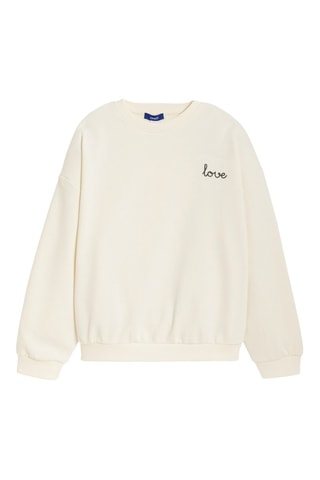 Sweat - Blanc - Okaïdi