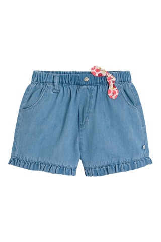 Short en jean - Bleu