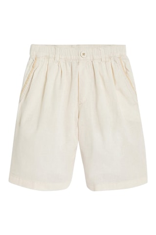 Short en lin - Beige