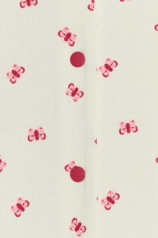 Combinaison - Blanc et rose - Obaïbi