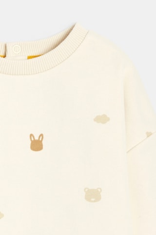 Sweat - Ecru - Obaïbi